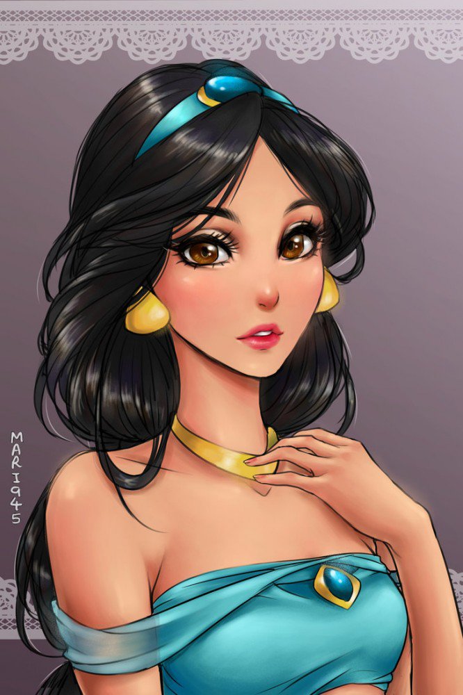 Illustration de l'article : 14 Disney princesses&hellip;manga style, like you&rsquo;ve never seen them before!