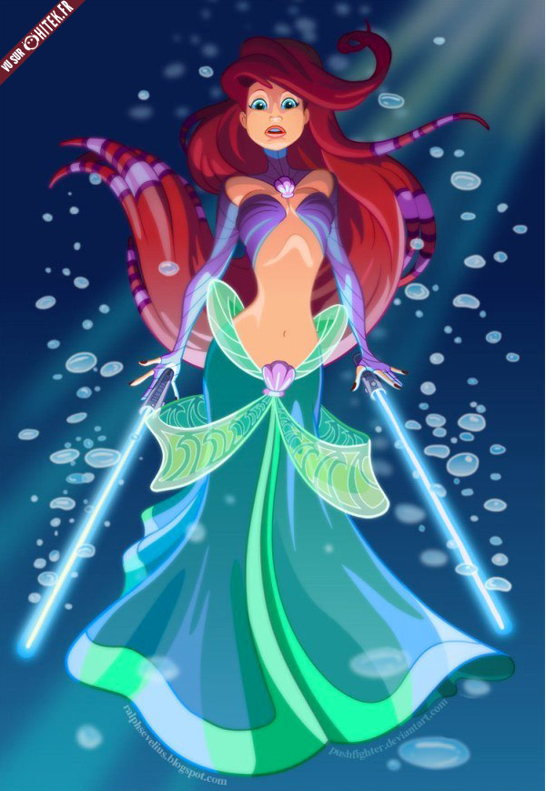Illustration de l'article : 7 Disney princesses as Star Wars characters!