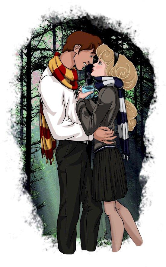 Illustration de l'article : 9 Disney characters imagined in the world of Harry Potter!