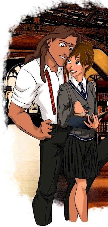 Illustration de l'article : 9 Disney characters imagined in the world of Harry Potter!