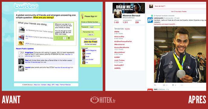 Illustration de l'article : 18 before/after shots of websites proving that they have really changed!