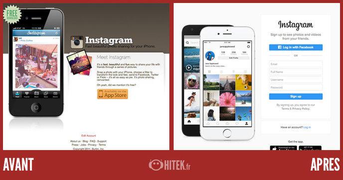 Illustration de l'article : 18 before/after shots of websites proving that they have really changed!