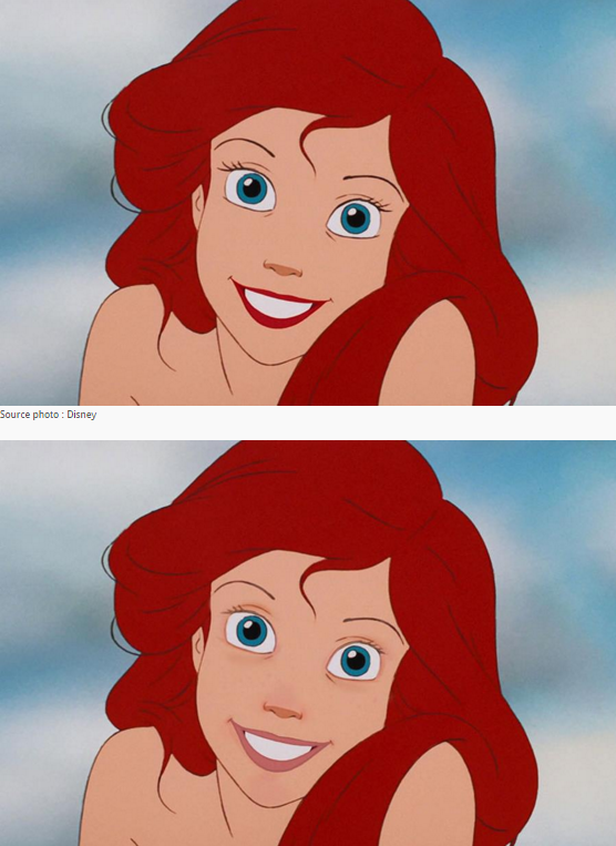 Illustration de l'article : 8 Disney princesses imagined without any makeup!