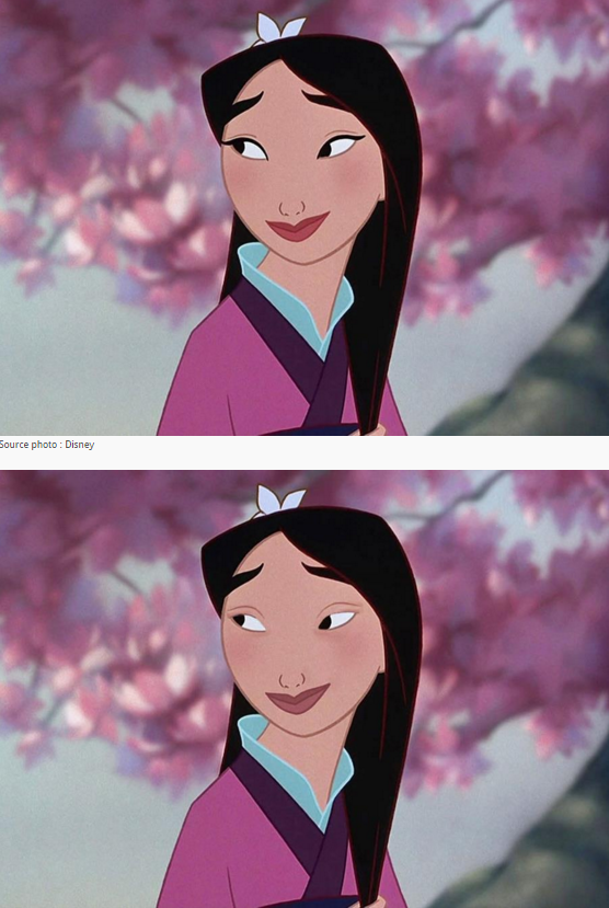 Illustration de l'article : 8 Disney princesses imagined without any makeup!
