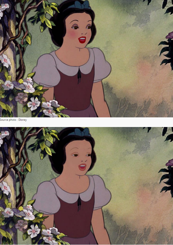Illustration de l'article : 8 Disney princesses imagined without any makeup!
