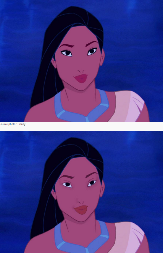 Illustration de l'article : 8 Disney princesses imagined without any makeup!