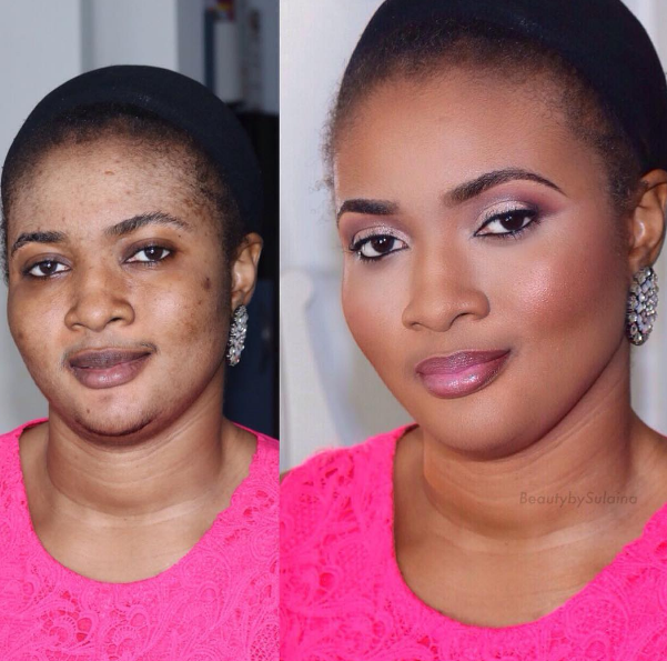 Illustration de l'article : 19 amazing new pictures of girls with and without makeup