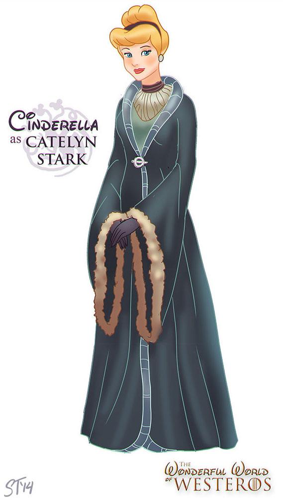 Illustration de l'article : 12 Disney princesses transformed into “Game of Thrones” characters!
