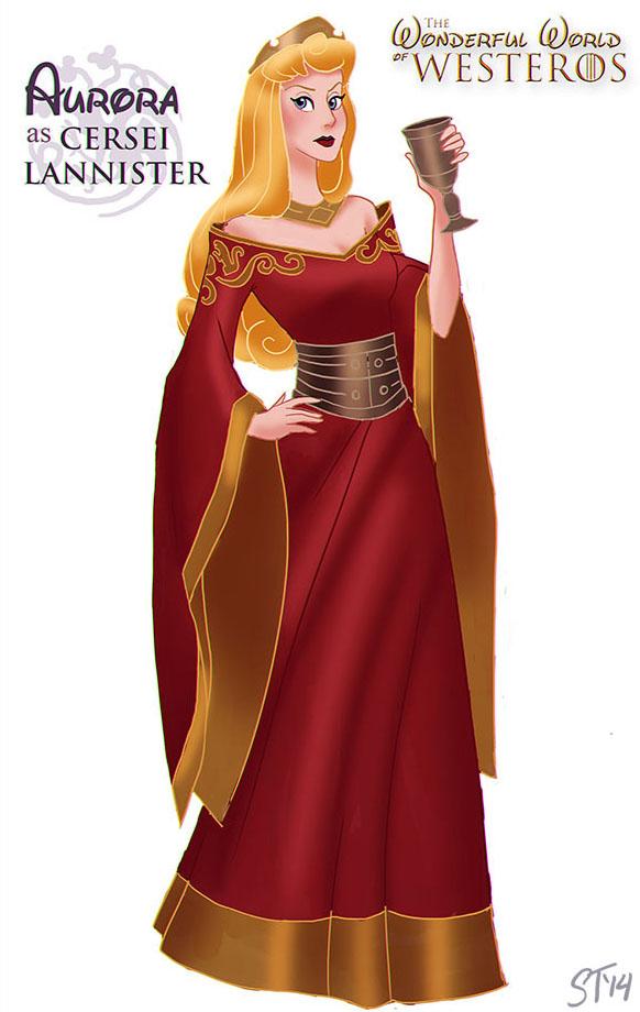 Illustration de l'article : 12 Disney princesses transformed into “Game of Thrones” characters!