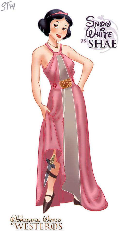 Illustration de l'article : 12 Disney princesses transformed into &ldquo;Game of Thrones&rdquo; characters!