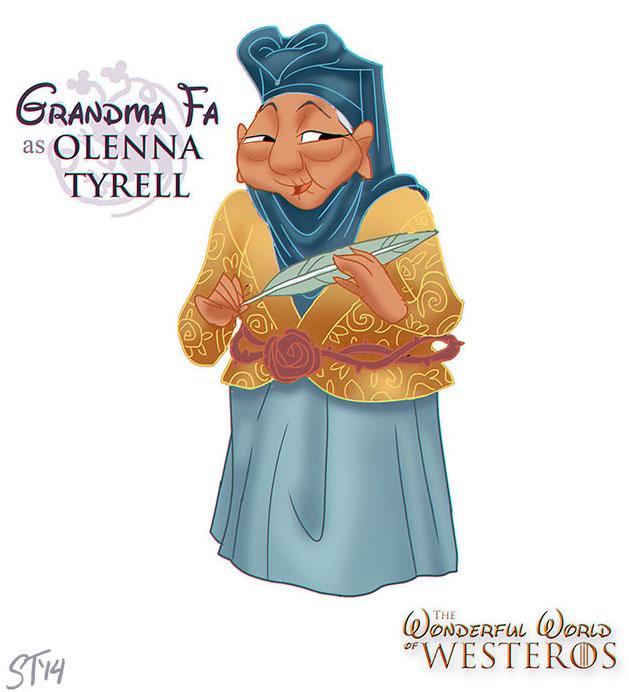Illustration de l'article : 12 Disney princesses transformed into “Game of Thrones” characters!
