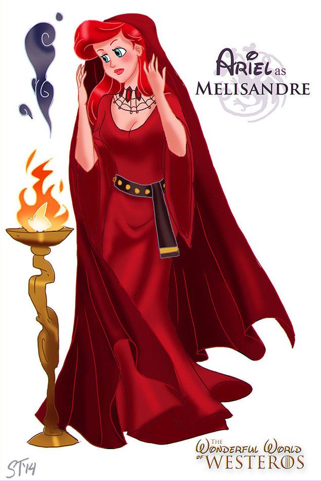 Illustration de l'article : 12 Disney princesses transformed into “Game of Thrones” characters!