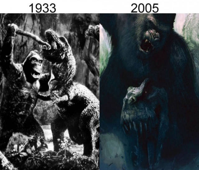 Illustration de l'article : 17 amazing comparisons between the original film and its recent remake