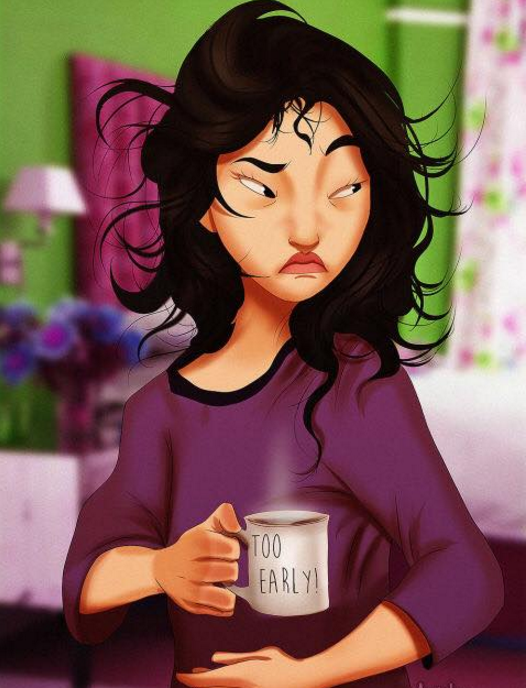 Illustration de l'article : 9 illustrations of Disney princesses how they might look when they first wake up! Which ones are the most realistic?