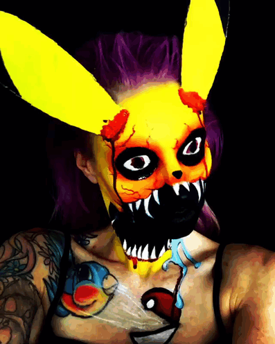 Illustration de l'article : 40 of the most terrifying make-up looks for Halloween! Which ones are the scariest?