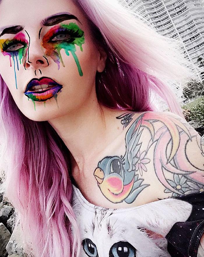 Illustration de l'article : 40 of the most terrifying make-up looks for Halloween! Which ones are the scariest?