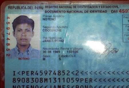 Illustration de l'article : 18 of the most bizarre and surprising ID cards