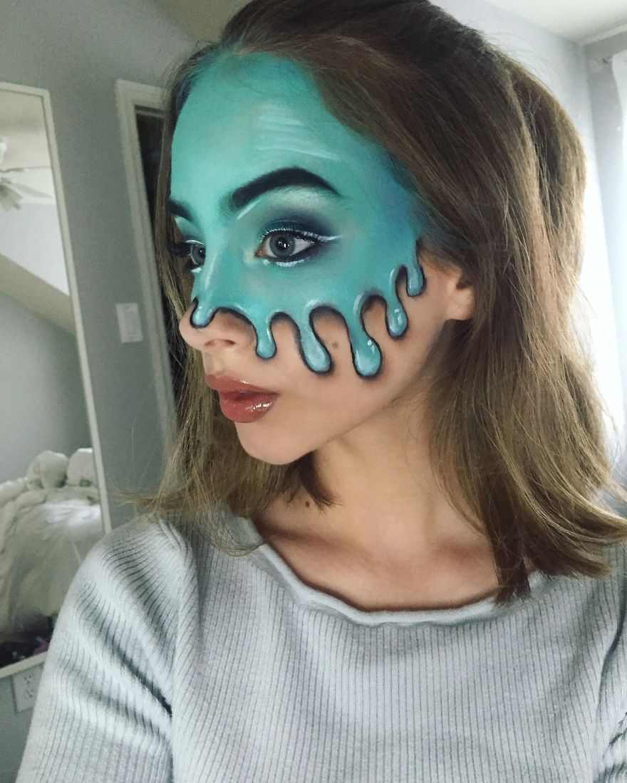 Illustration de l'article : This 15-year-old girl creates amazing makeup
