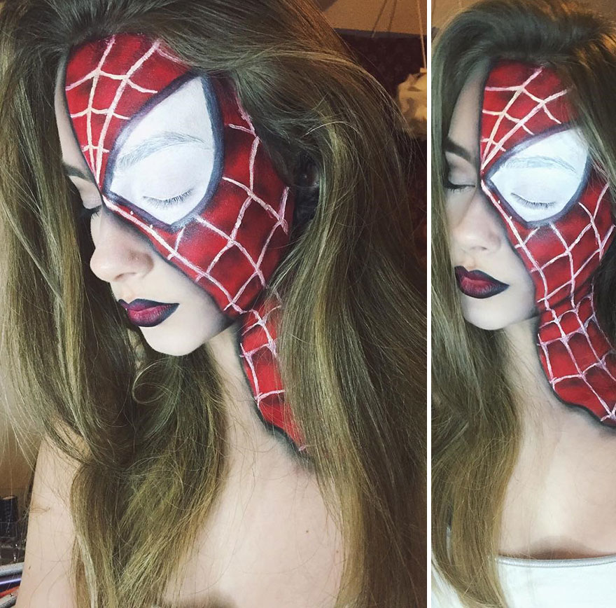 Illustration de l'article : This 15-year-old girl creates amazing makeup