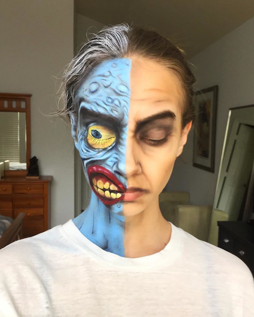 Illustration de l'article : This 15-year-old girl creates amazing makeup