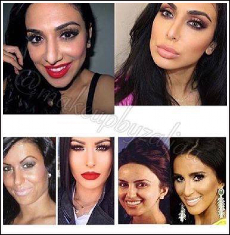 Illustration de l'article : With and without! It's crazy what makeup can do... 18 photos that prove it again!