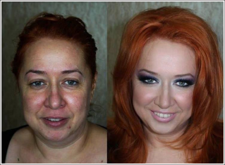 Illustration de l'article : With and without! It's crazy what makeup can do... 18 photos that prove it again!