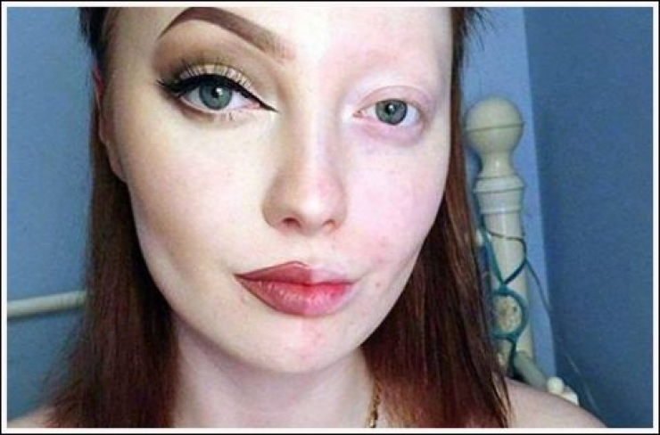 Illustration de l'article : With and without! It's crazy what makeup can do... 18 photos that prove it again!