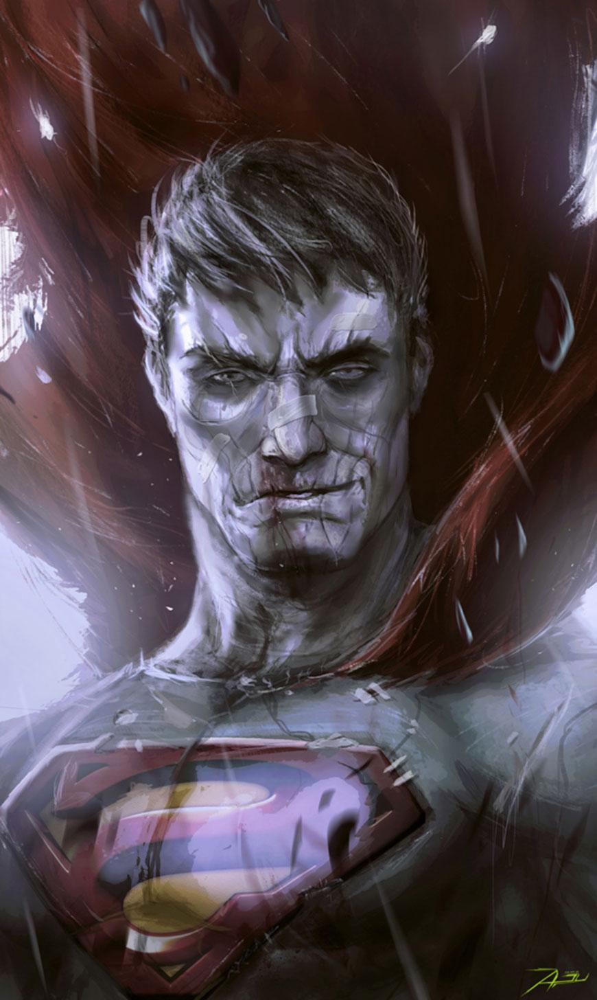 Illustration de l'article :  13 completely realistic illustrations of Marvel and DC Comics heroes