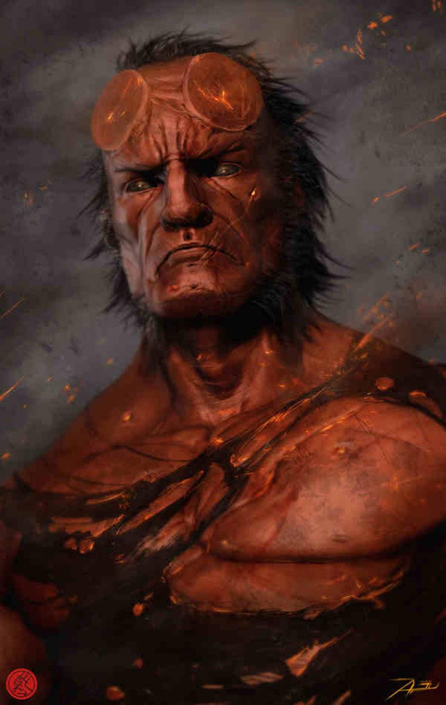 Illustration de l'article :  13 completely realistic illustrations of Marvel and DC Comics heroes