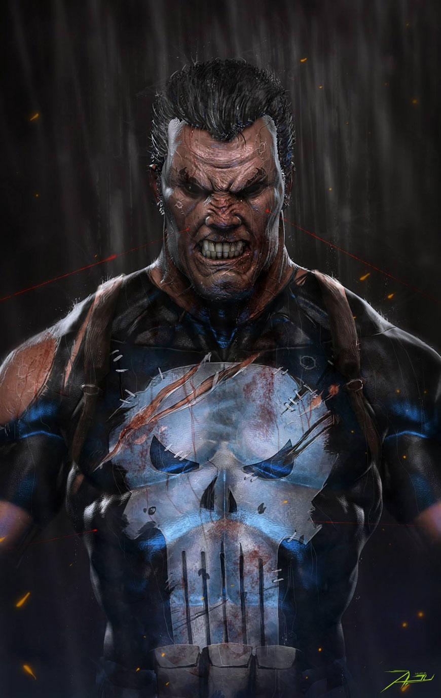 Illustration de l'article :  13 completely realistic illustrations of Marvel and DC Comics heroes