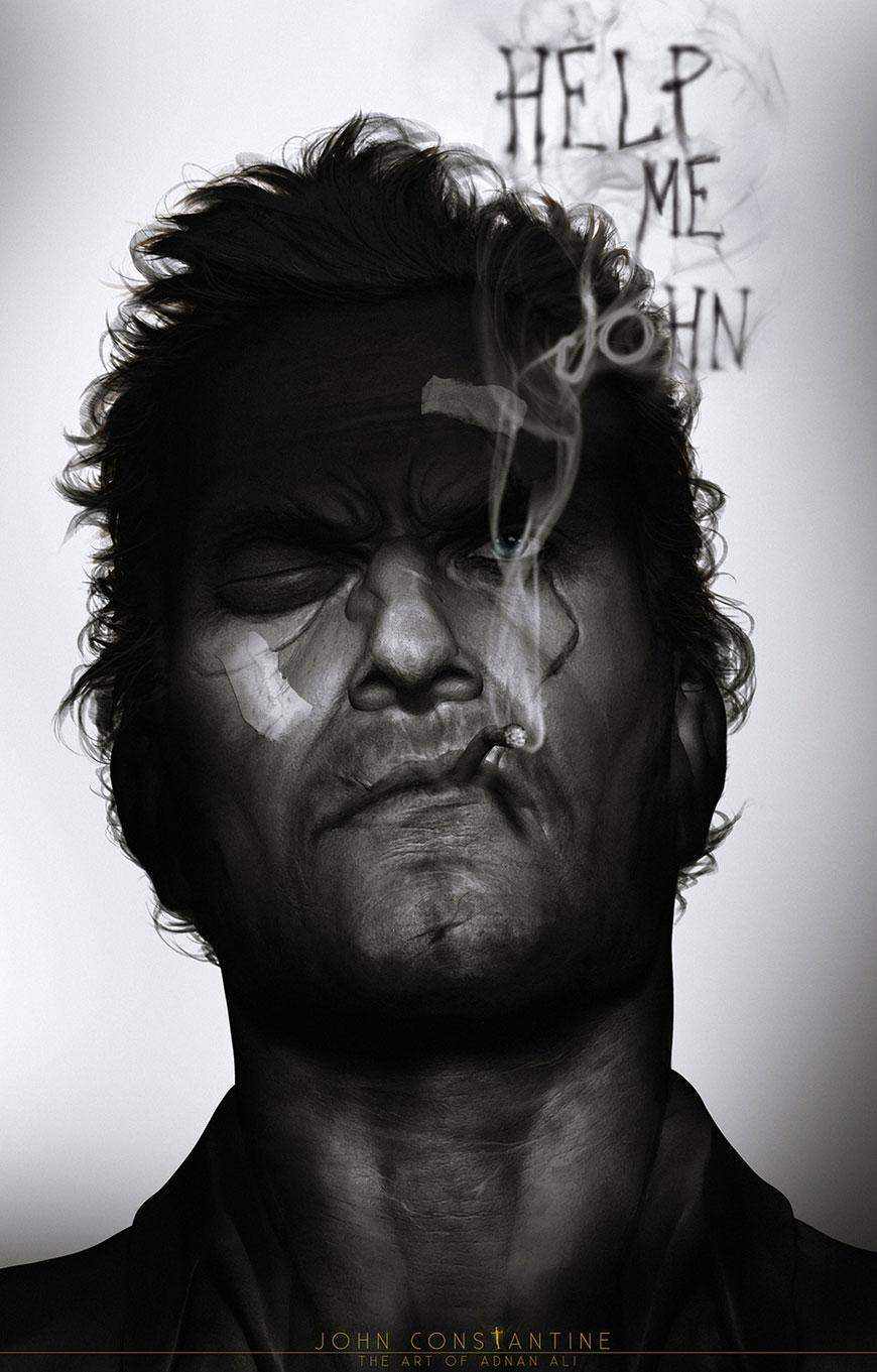 Illustration de l'article :  13 completely realistic illustrations of Marvel and DC Comics heroes