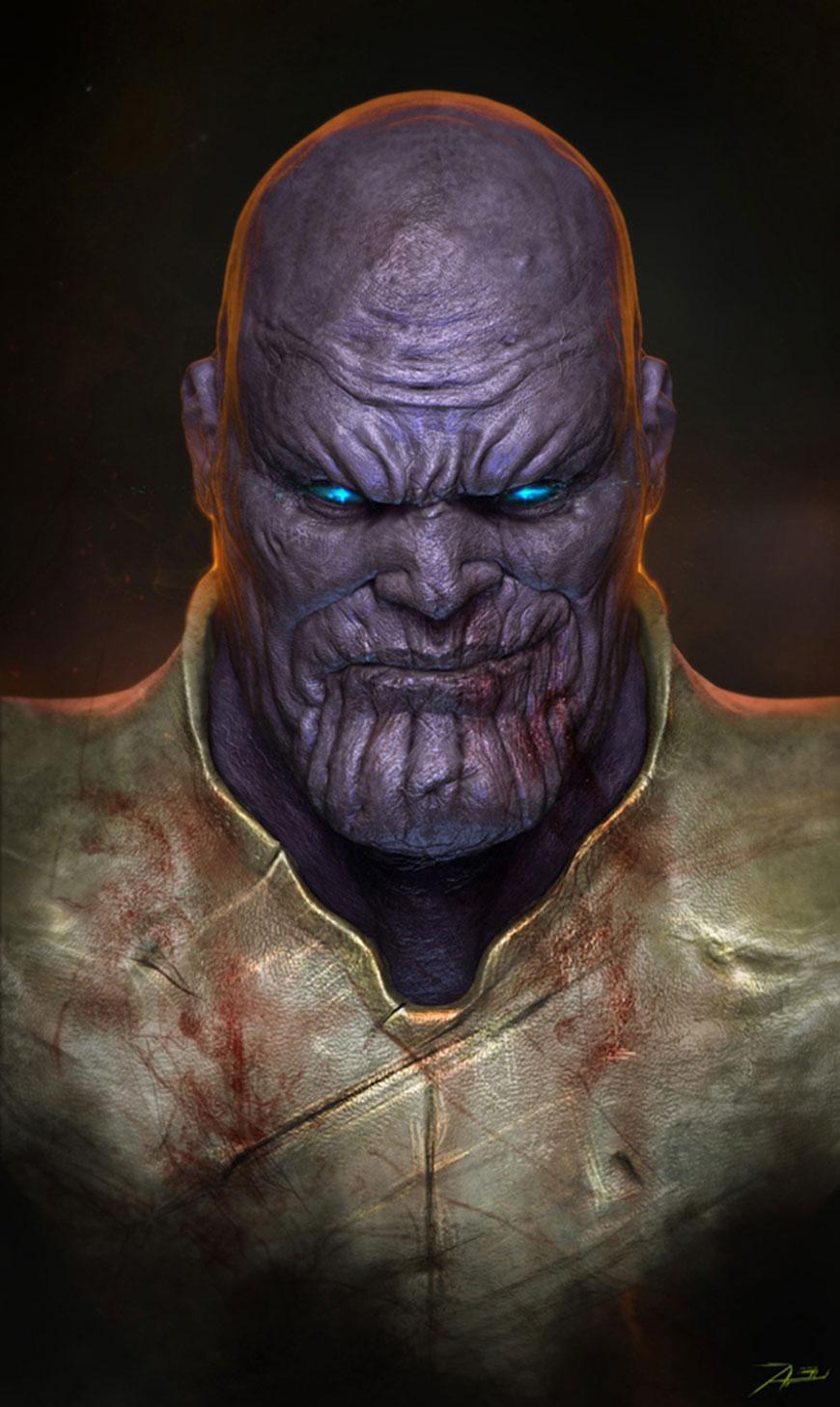 Illustration de l'article :  13 completely realistic illustrations of Marvel and DC Comics heroes