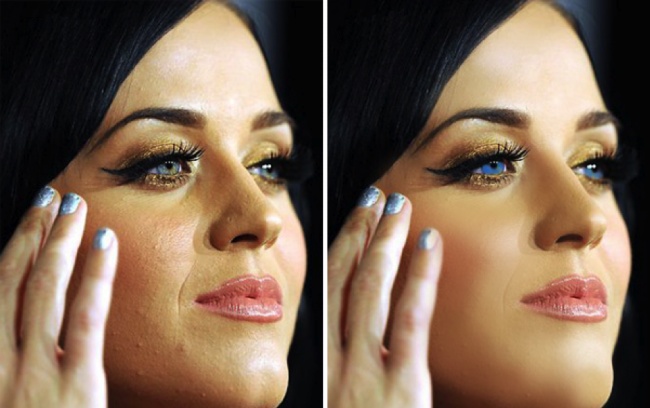 Illustration de l'article : 13 photos of stars before and after Photoshop