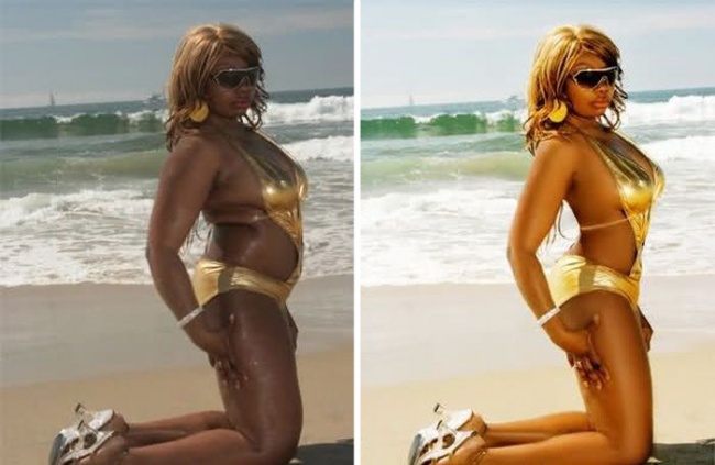 Illustration de l'article : 13 photos of stars before and after Photoshop