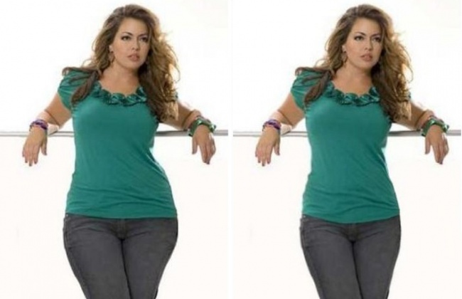 Illustration de l'article : 13 photos of stars before and after Photoshop