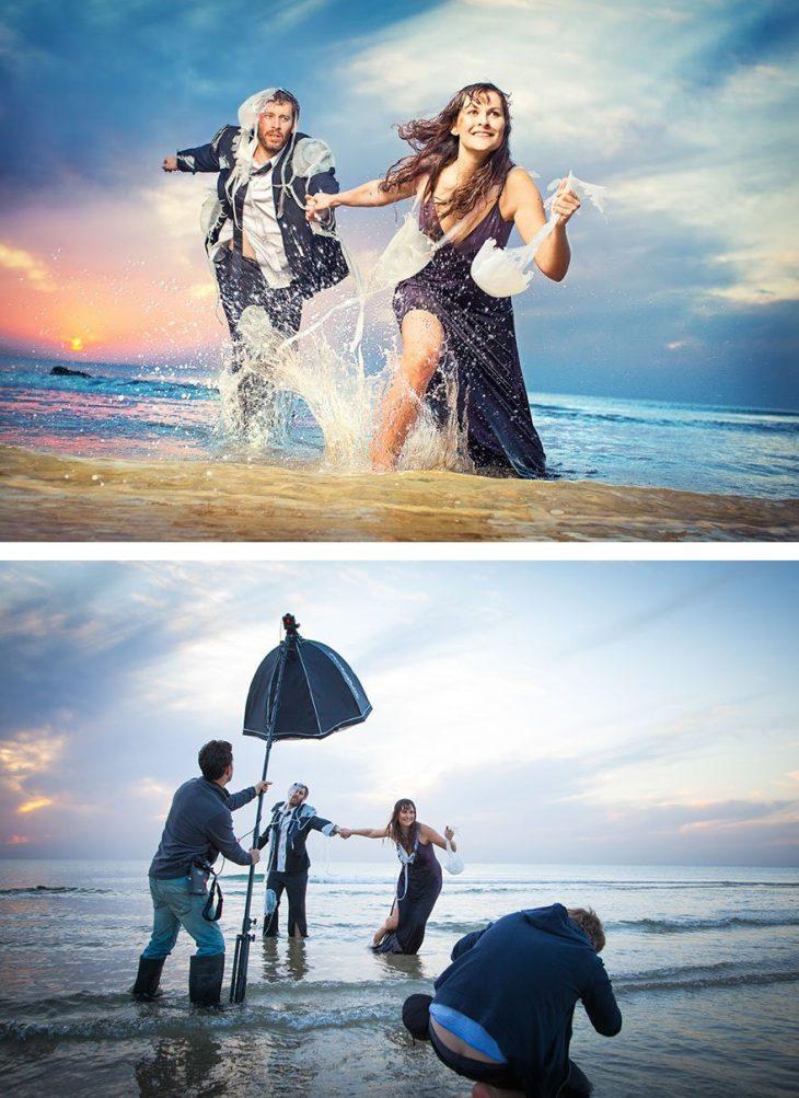 Illustration de l'article : The truth about staged photos in 20 shots!