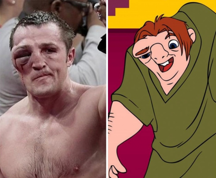 Illustration de l'article : 20 people who strangely resemble cartoon characters!