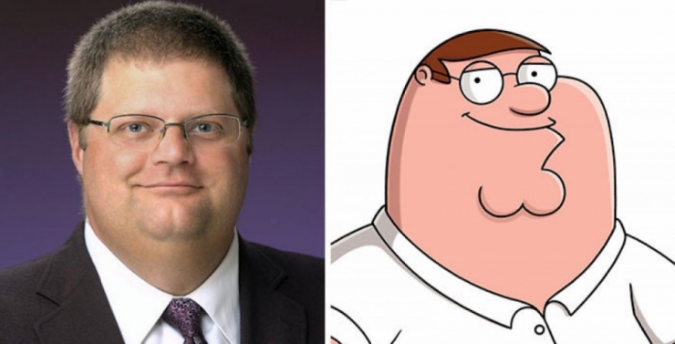 Illustration de l'article : 20 people who strangely resemble cartoon characters!