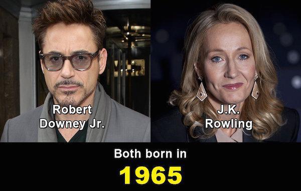 Illustration de l'article : Top 22 celebrities who are the same age despite their appearance!