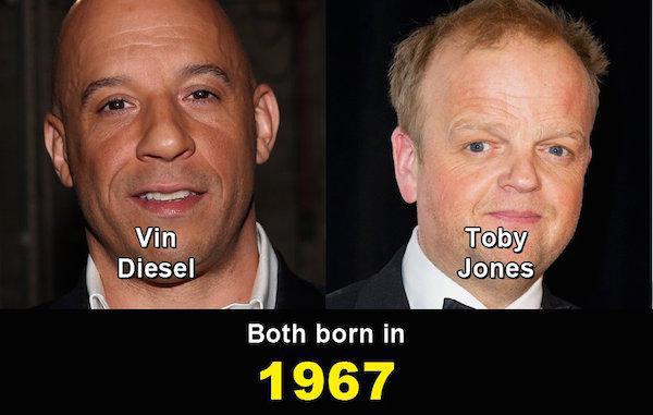 Illustration de l'article : Top 22 celebrities who are the same age despite their appearance!