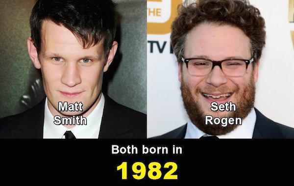 Illustration de l'article : Top 22 celebrities who are the same age despite their appearance!