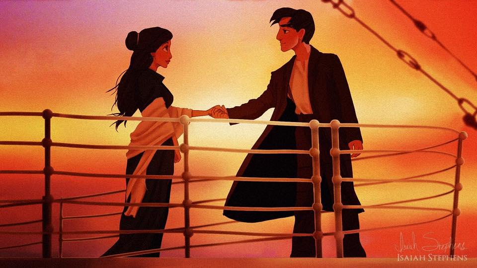 Illustration de l'article : 13 Disney characters imagined on the Titanic! Which ones are the best?