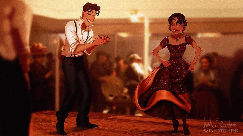 Illustration de l'article : 13 Disney characters imagined on the Titanic! Which ones are the best?