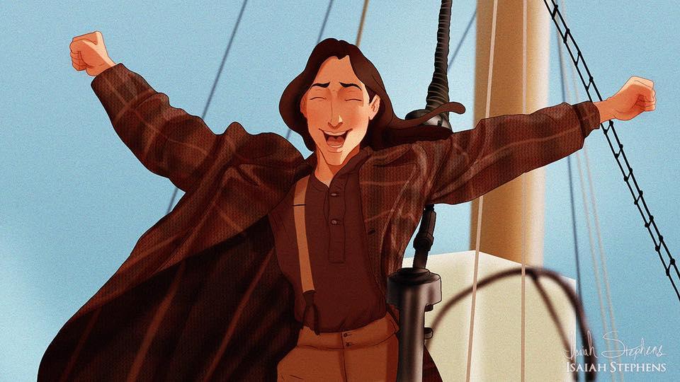 Illustration de l'article : 13 Disney characters imagined on the Titanic! Which ones are the best?