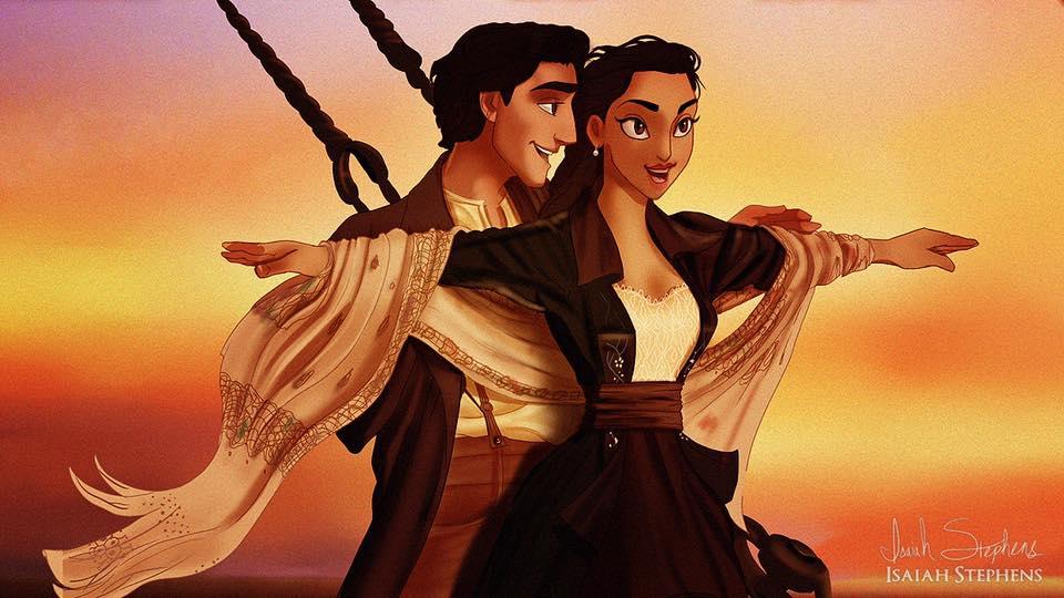 Illustration de l'article : 13 Disney characters imagined on the Titanic! Which ones are the best?
