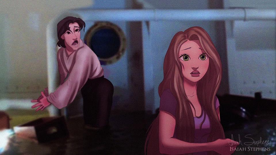 Illustration de l'article : 13 Disney characters imagined on the Titanic! Which ones are the best?