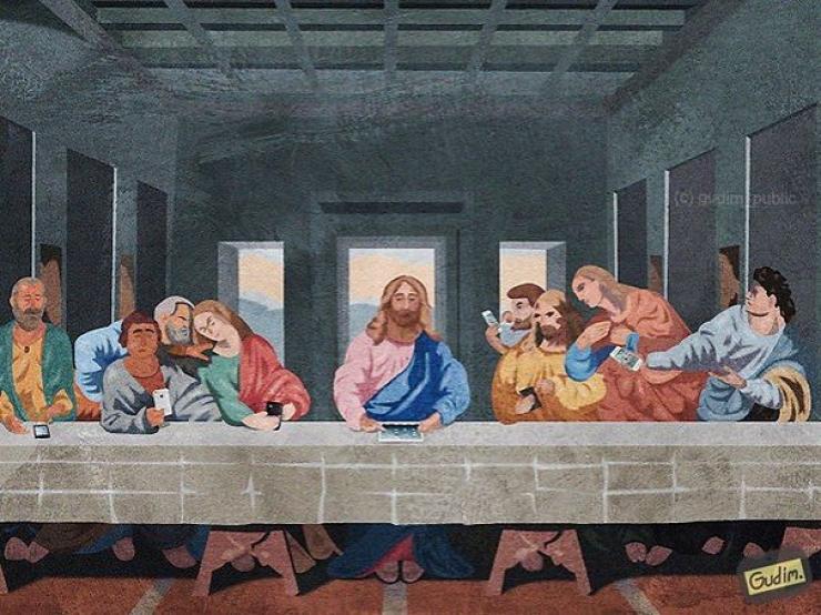 Illustration de l'article : 28 of our society&rsquo;s vices illustrated by Anton Gundim! Which ones are the most realistic?