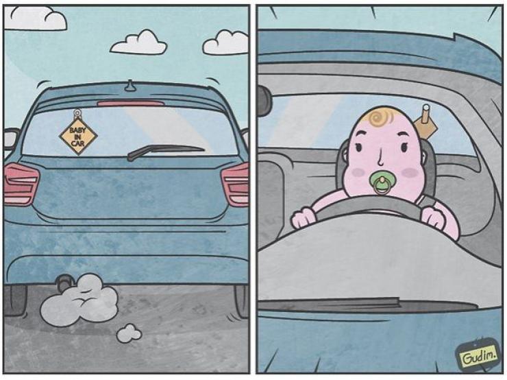 Illustration de l'article : 28 of our society&rsquo;s vices illustrated by Anton Gundim! Which ones are the most realistic?