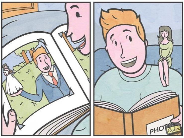 Illustration de l'article : 28 of our society&rsquo;s vices illustrated by Anton Gundim! Which ones are the most realistic?