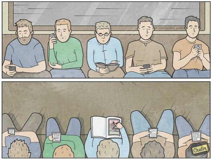 Illustration de l'article : 28 of our society&rsquo;s vices illustrated by Anton Gundim! Which ones are the most realistic?